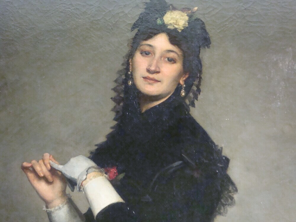 Femme au gant duran